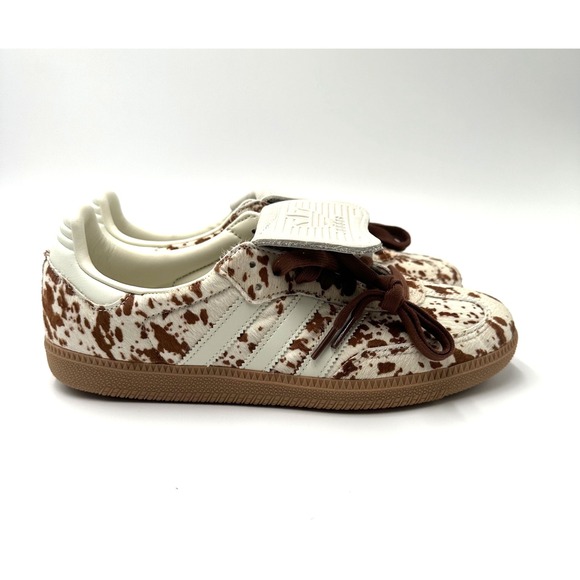 adidas Shoes - Adidas Samba LT Cow Print Pack Brown Fur JS3931 Women's Sneakers Size 6 NEW